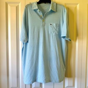 NWT Men’s Vineyard Vines Striped Polo Shirt Size Medium